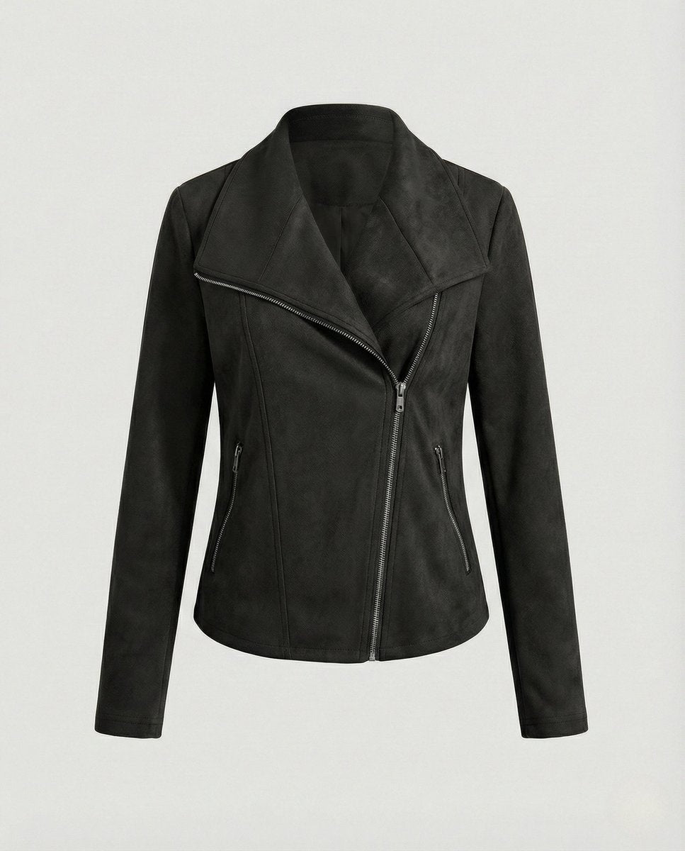 Sadie | Women's Suede Moto Jacket