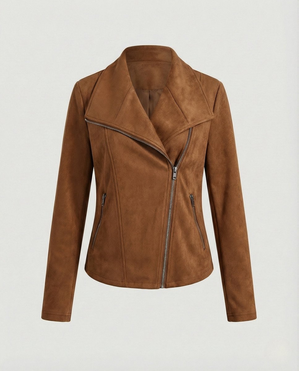 Sadie | Women's Suede Moto Jacket