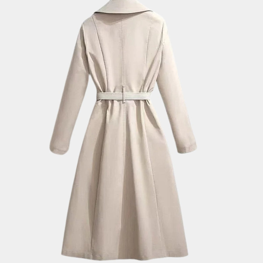 Imogen | Women's Longline Belted Trench Coat