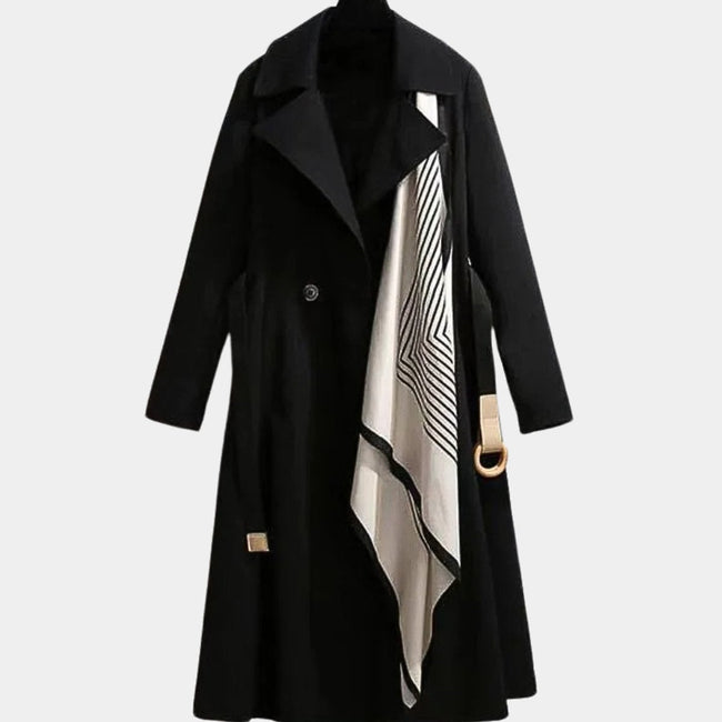 Imogen | Long Belted Trench Coat for Women