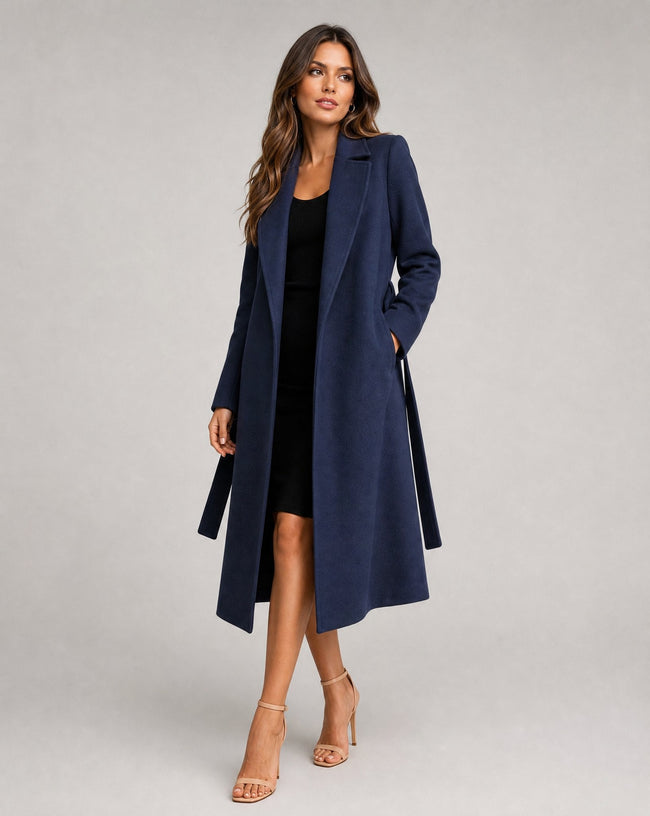 Lola | Long Belted Trench Coat for Women