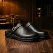 Olivia | Women's Boots Milan Premium Leather Slip-On Clogs