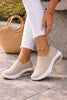 Victoria | Women's Boots Slip-On Knit Cushioned Walking Sneakers