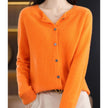 Tuva | Women's Cashmere Knit V-Neck Button-Up Cardigan