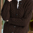 Penelope | Women's Oversized Turtleneck Button-Front Cardigan Knit Sweater with Cozy Soft