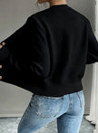Wenche | Women's Cable-Knit Button-Front Cardigan