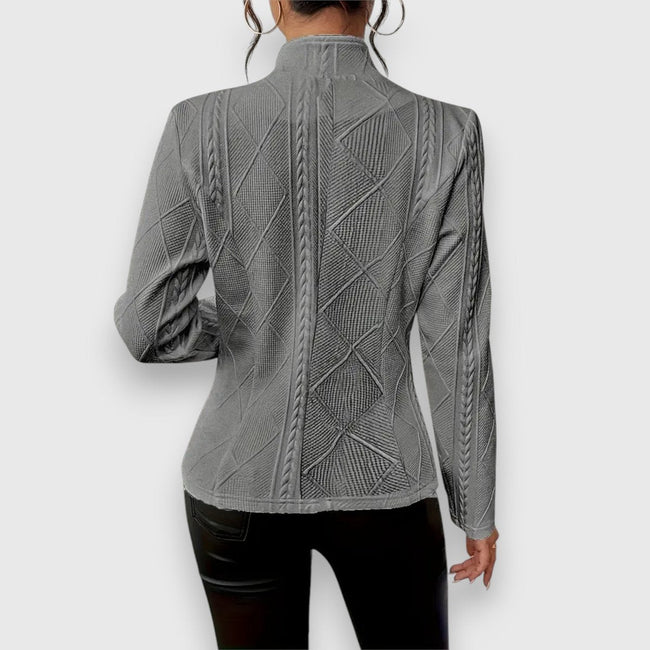 Maya | Long Slim-Fit Knit Cardigan for Women