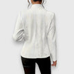 Cable-Knit Sweater Women Mock Neck Long Sleeve Fitted