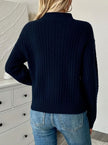 Scarlett | Women's Cable-Knit Quarter-Zip Pullover Sweater with Cozy Classic for Everyday