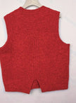 Isabella | Women's Cable-Knit Round-Neck Sleeveless Sweater Vest with Striped for Layering