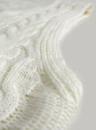 Grace | Women's Cable-Knit V-Neck Sweater Vest Relaxed Layering Pullover for Everyday