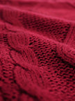 Grace | Women's Cable-Knit V-Neck Sweater Vest Relaxed Layering Pullover for Everyday