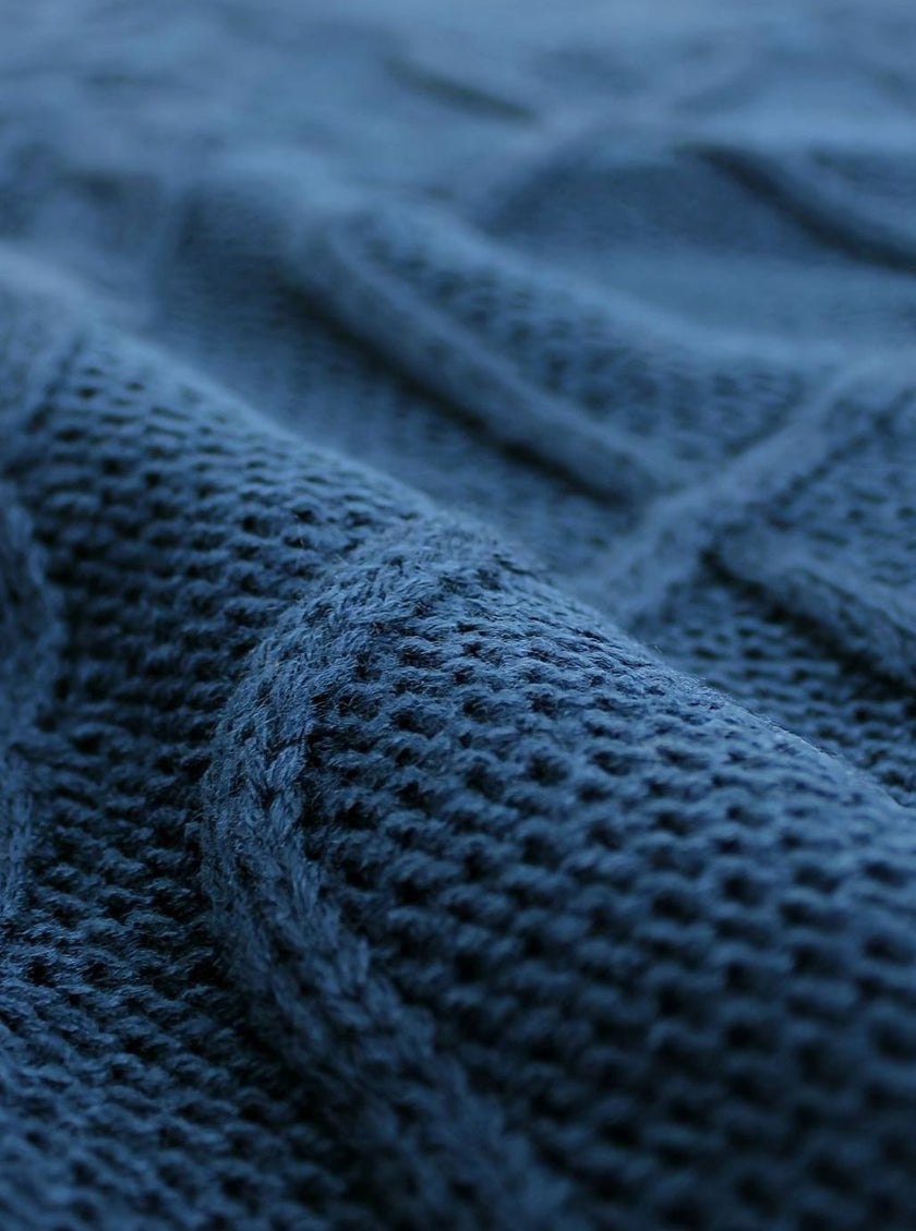 Grace | Women's Cable-Knit V-Neck Sweater Vest Relaxed Layering Pullover for Everyday