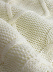 Grace | Women's Cable-Knit V-Neck Sweater Vest Relaxed Layering Pullover for Everyday