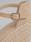Grace | Women's Closed-Toe Espadrille Wedge Sandals Ankle Strap