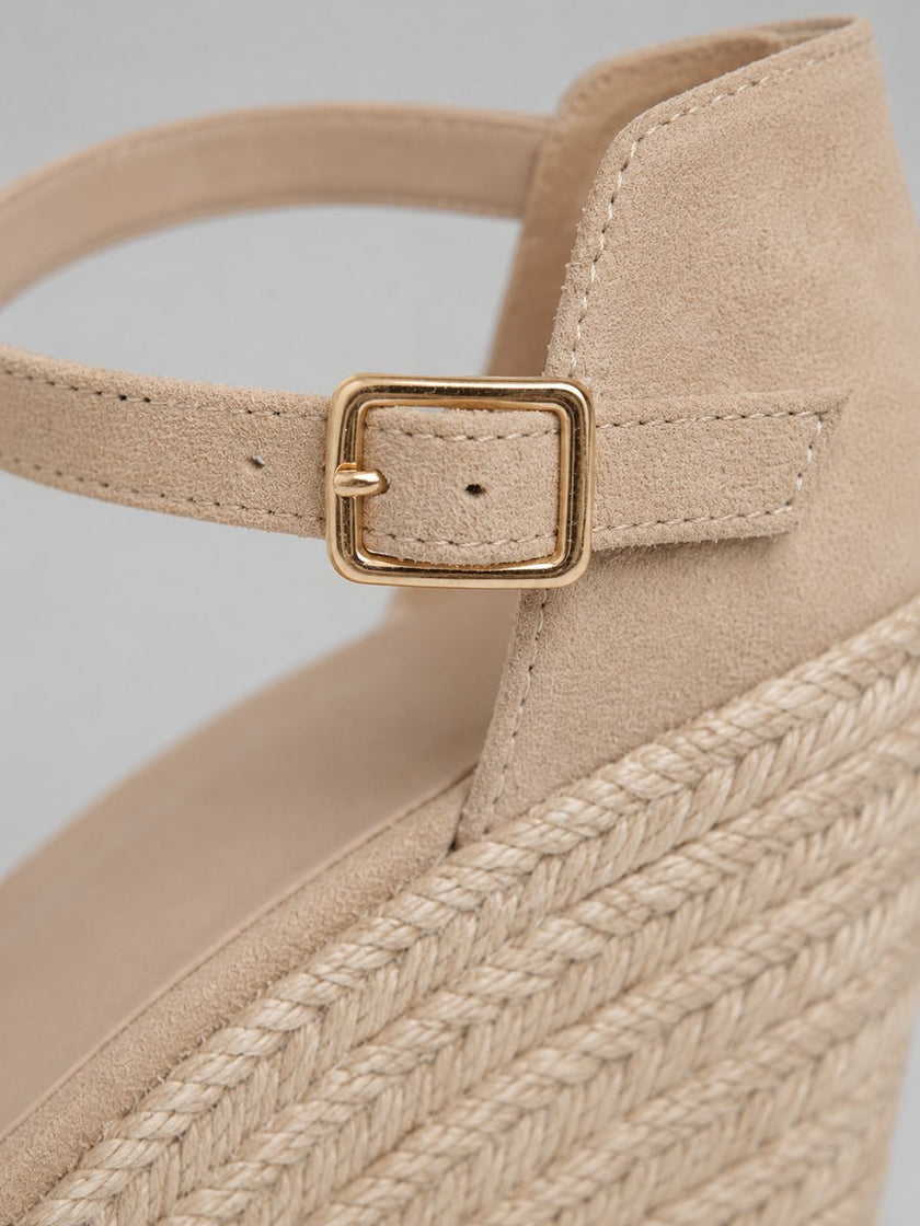 Grace | Women's Closed-Toe Espadrille Wedge Sandals Ankle Strap