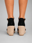 Grace | Women's Closed-Toe Espadrille Wedge Sandals Ankle Strap