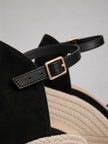 Grace | Women's Closed-Toe Espadrille Wedge Sandals Ankle Strap