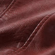 Faux Leather Jacket Women Cropped Moto Belted Biker
