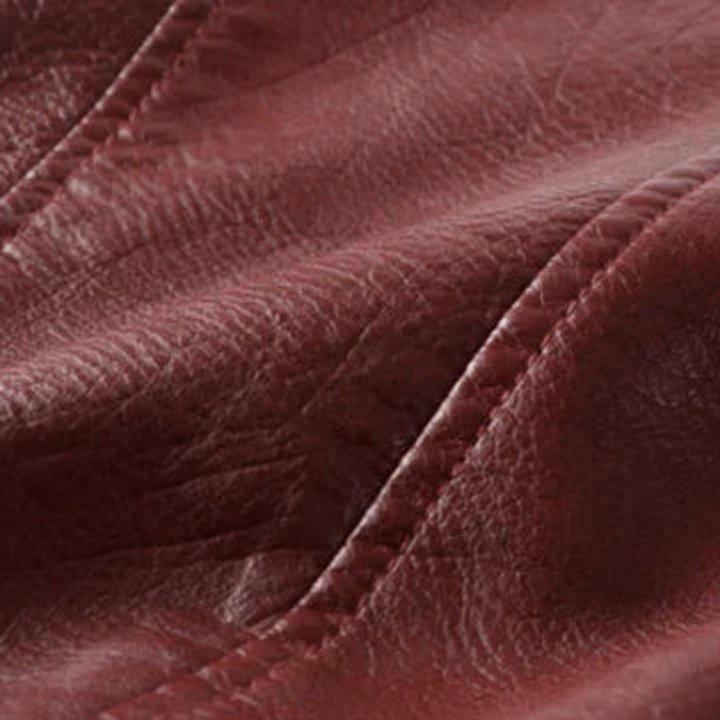 Faux Leather Jacket Women Cropped Moto Belted Biker