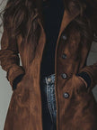 Trench Coat Women Double-Breasted Classic Vintage Style
