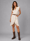 Harper | Women's Embroidered Leather Pull-On Western Ankle Boots