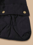 Parka Jacket Insulated Faux Fur Collar Drawstring Mid Length Winter Coat | Alma