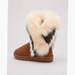 Luna | Women's Slip-On Fur-Trim Fluffy Suede Snow Winter Boots