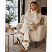 Luna | Women's Slip-On Fur-Trim Fluffy Suede Snow Winter Boots