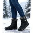 Emma | Women's Slip-On Fur-Trim Snow Winter Boots