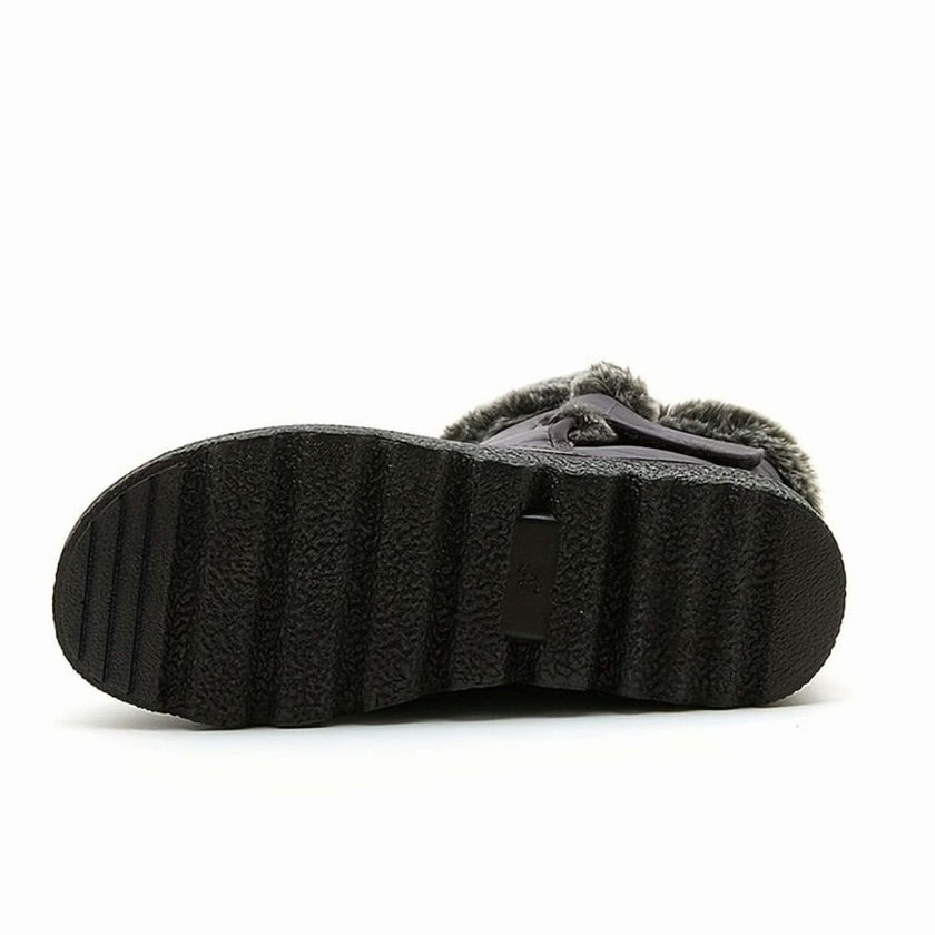 Emma | Women's Slip-On Fur-Trim Snow Winter Boots