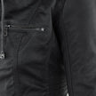 Bergljot | Women's Hooded Leather Jacket