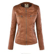 Bergljot | Women's Hooded Leather Jacket