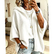 Olivia | Women's Oversized Ribbed Hooded Open-Front Cardigan Knit Sweater for Layering
