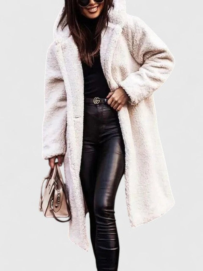 Winnifred | Women's Oversized Longline Teddy Winter Coat