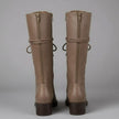 Maia | Women's Lace-Up Studded Block-Heel Knee-High Boots