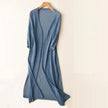 Isabella | Women's Soft Open-Front Long Knit Cardigan with Elegant for Layering