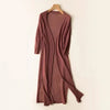 Isabella | Women's Soft Open-Front Long Knit Cardigan with Elegant for Layering