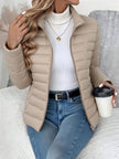 Elsemieke | Women's Zip-Up Stand-Collar Puffer Coat