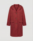 Trench Coat Women Waterproof Hooded Long Classic Longline