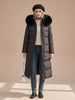 Mia | Women's Longline Fur-Hood Hooded Winter Puffer Parka
