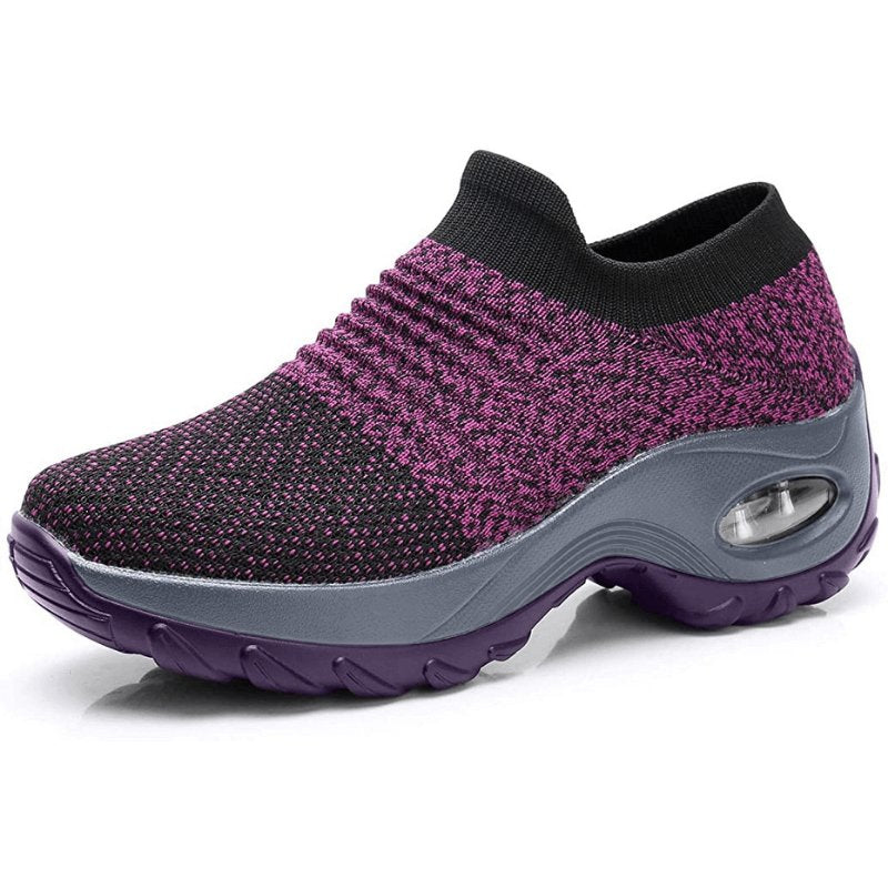 Evelyn | Women's Orthopedic Air-Cushioned Slip-On Walking Sneakers