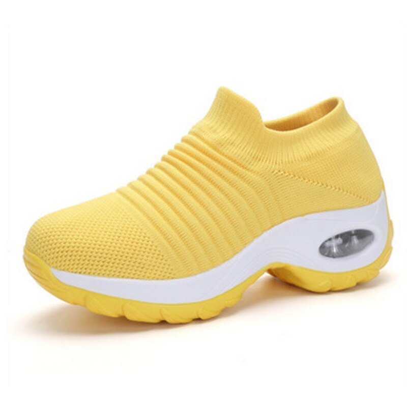 Evelyn | Women's Orthopedic Air-Cushioned Slip-On Walking Sneakers
