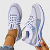 Amelia | Women's Orthopedic Arch-Support Breathable Mesh Lace-Up Walking Sneakers