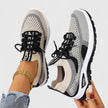 Amelia | Women's Orthopedic Arch-Support Breathable Mesh Lace-Up Walking Sneakers
