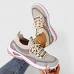 Amelia | Women's Orthopedic Arch-Support Breathable Mesh Lace-Up Walking Sneakers