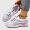Amelia | Women's Orthopedic Arch-Support Breathable Mesh Lace-Up Walking Sneakers