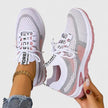 Amelia | Women's Orthopedic Arch-Support Breathable Mesh Lace-Up Walking Sneakers