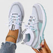 Amelia | Women's Orthopedic Arch-Support Breathable Mesh Lace-Up Walking Sneakers