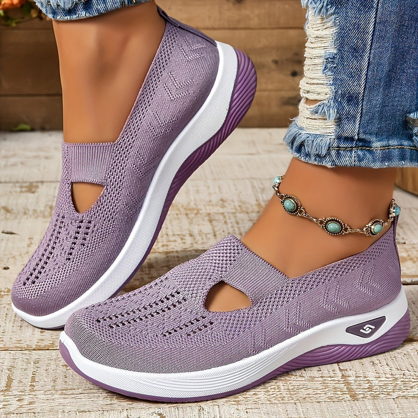 Camila | Women's Orthopedic Breathable Slip-On Walking Sneakers